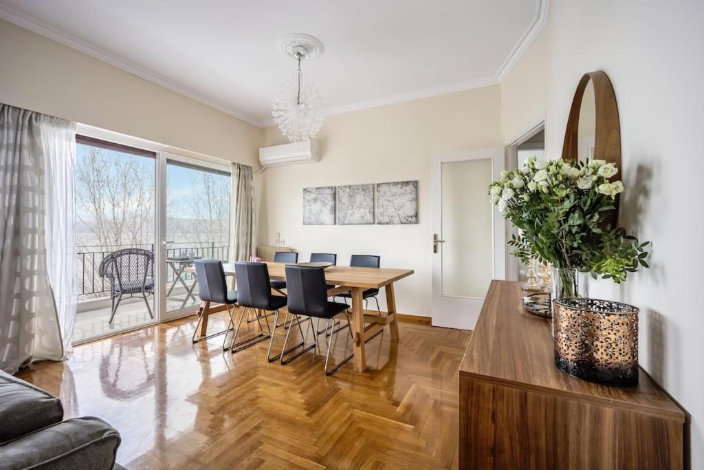 Bright Central Apartment With Splendid Sea View! Chalkís Exteriér fotografie