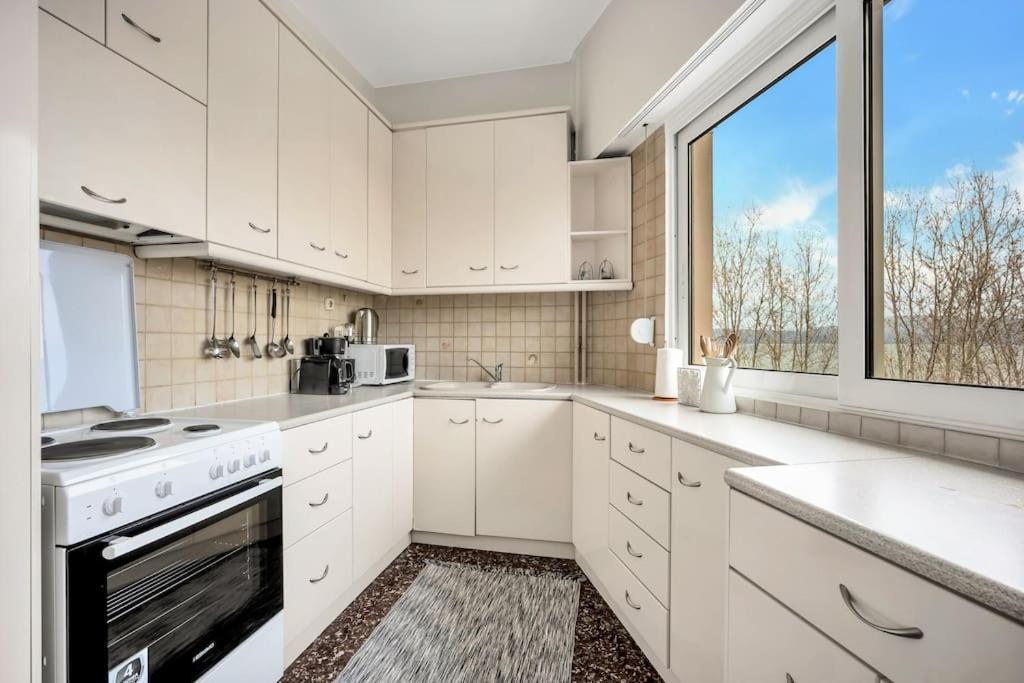 Bright Central Apartment With Splendid Sea View! Chalkís Exteriér fotografie