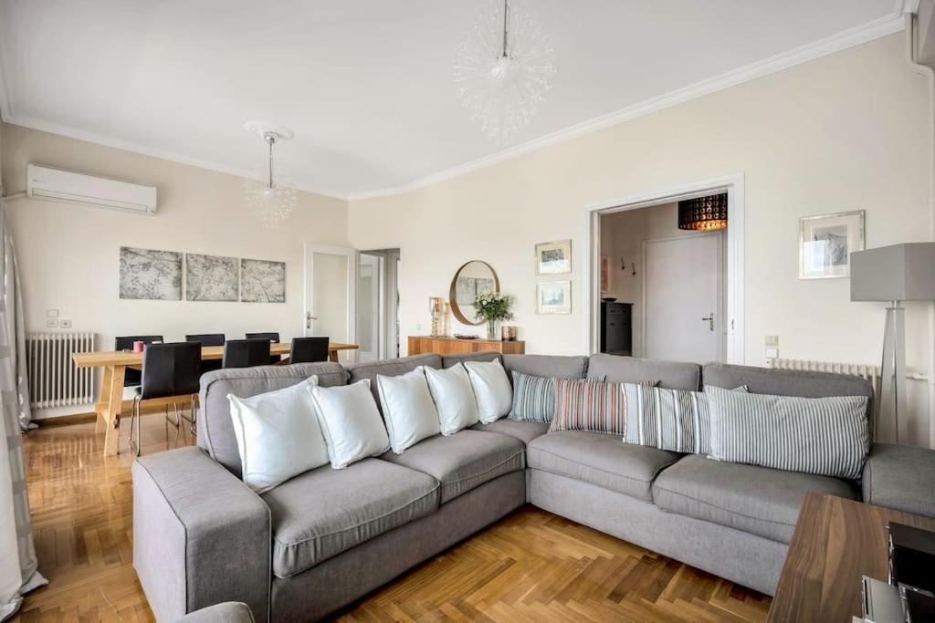 Bright Central Apartment With Splendid Sea View! Chalkís Exteriér fotografie
