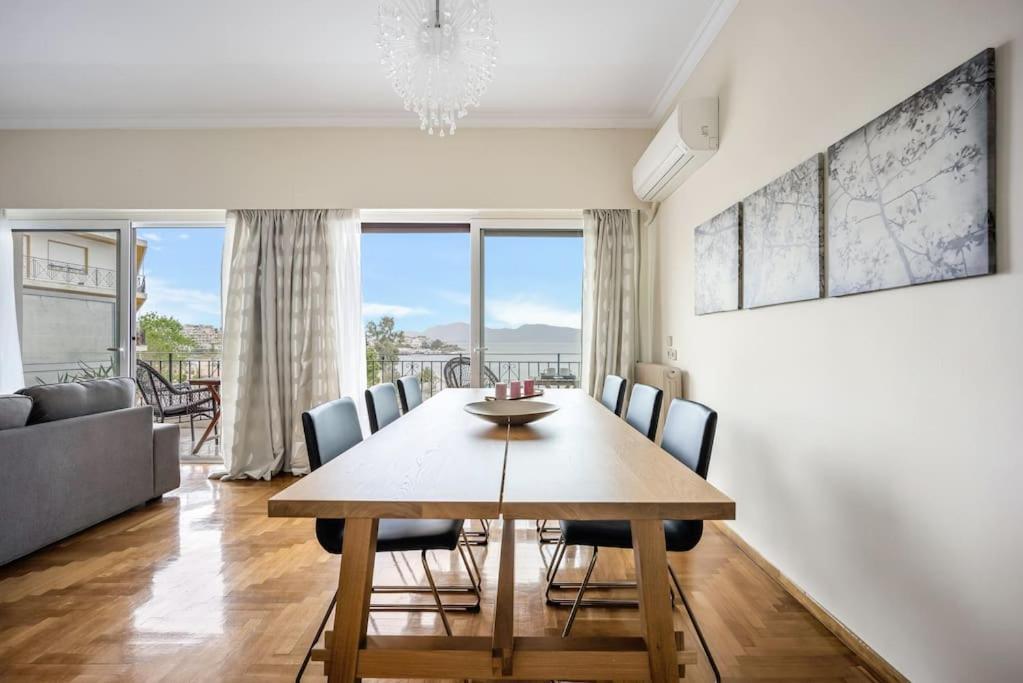 Bright Central Apartment With Splendid Sea View! Chalkís Exteriér fotografie