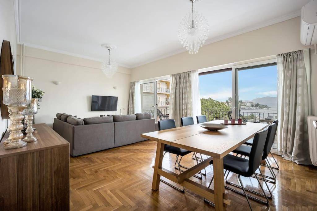Bright Central Apartment With Splendid Sea View! Chalkís Exteriér fotografie